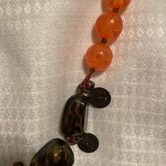 Aris by Treska beautiful beaded long necklace - Picture 5 of 6